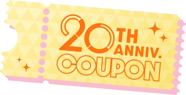 20周年記念クーポン 画像